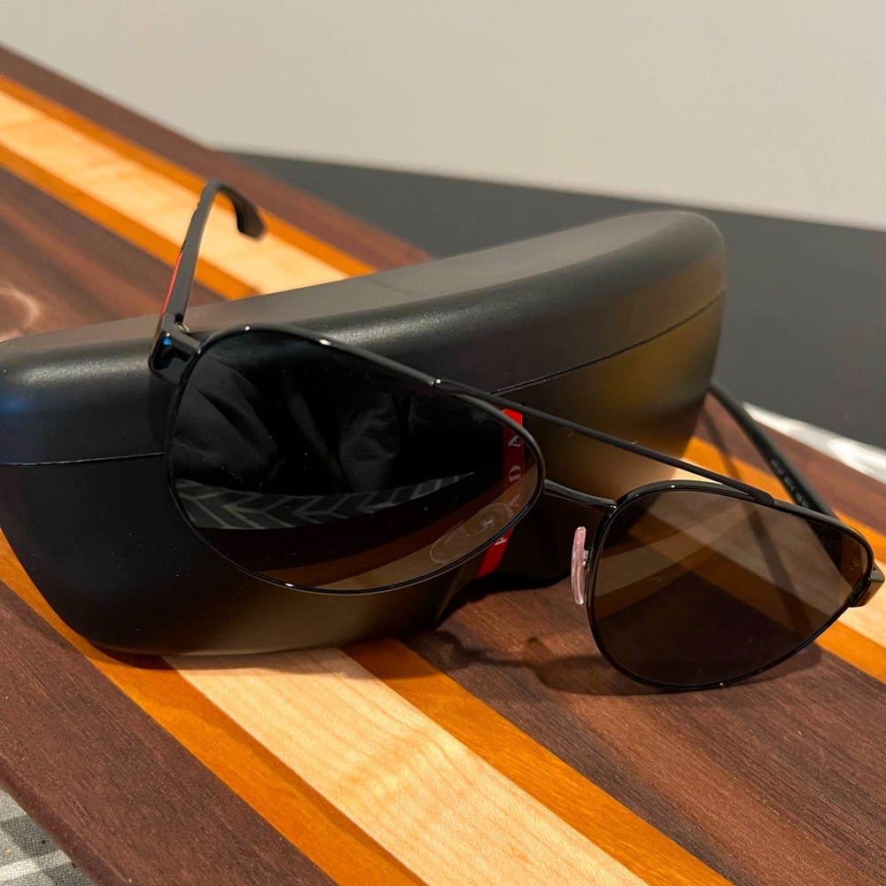 Prada Aviator Sunglasses - Linea Rossa collection